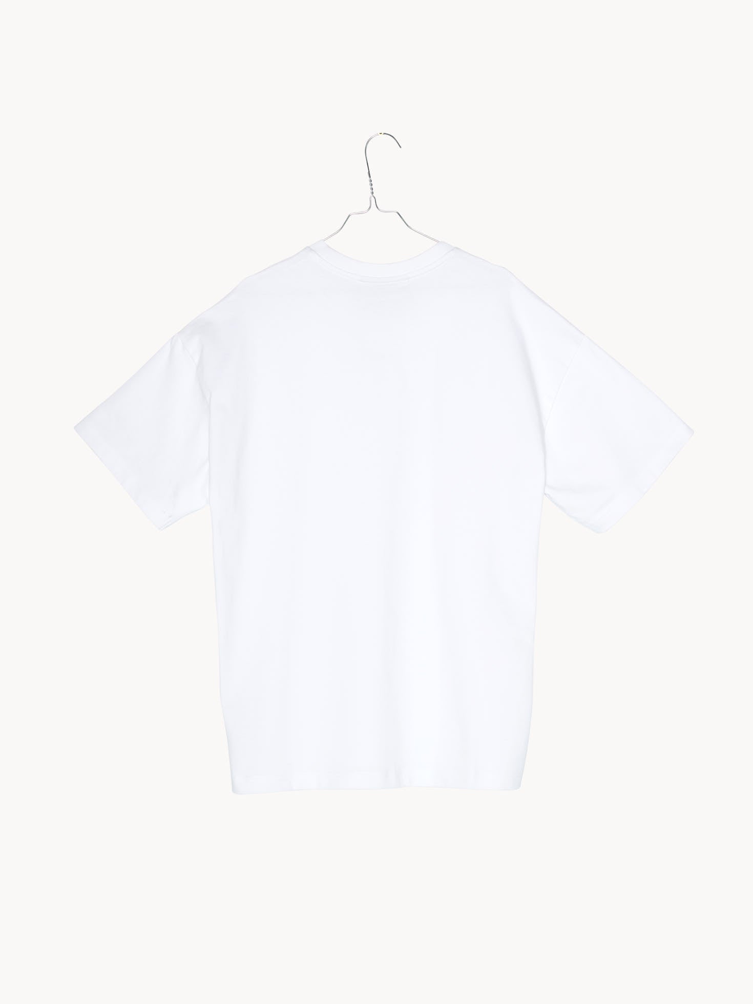 T-SHIRT NO. 002  | white with small black logo